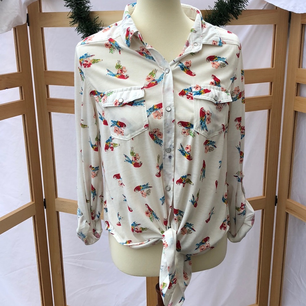 Parrot Button Down Shirt